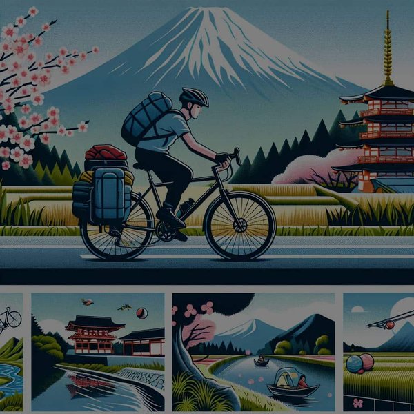 Quels sont les meilleurs itinéraires pour une randonnée cycliste au Japon ?