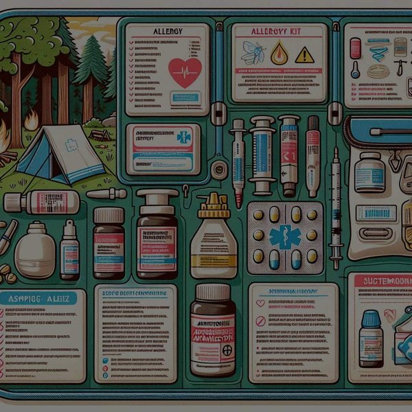 Comment préparer une trousse médicale pour faire face aux allergies courantes en camping?